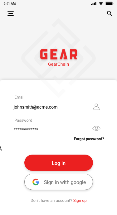 App Login