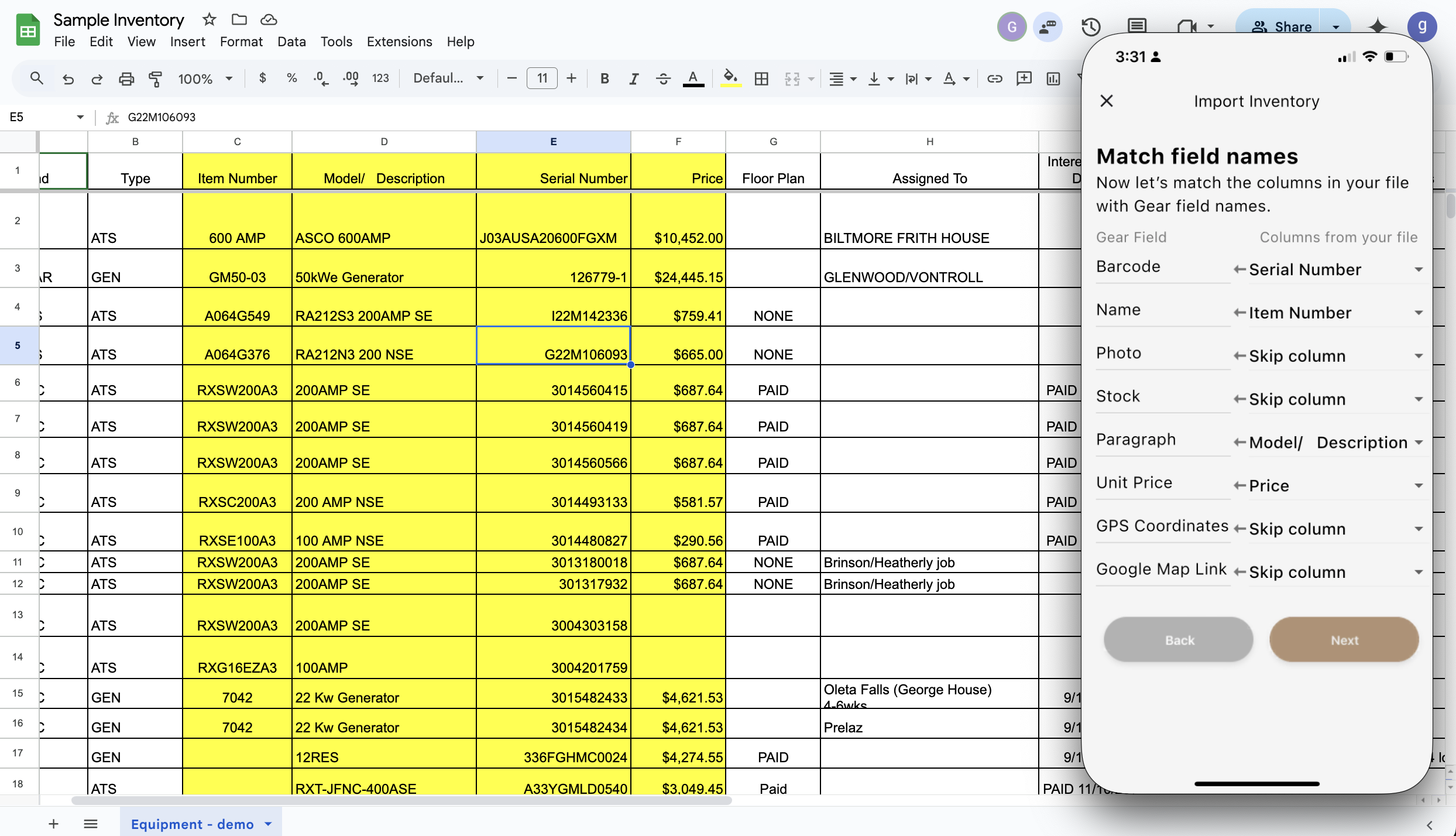 Managing larger inventories becomes overwhelming