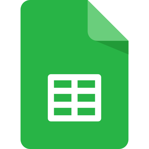 Google Sheets Icon