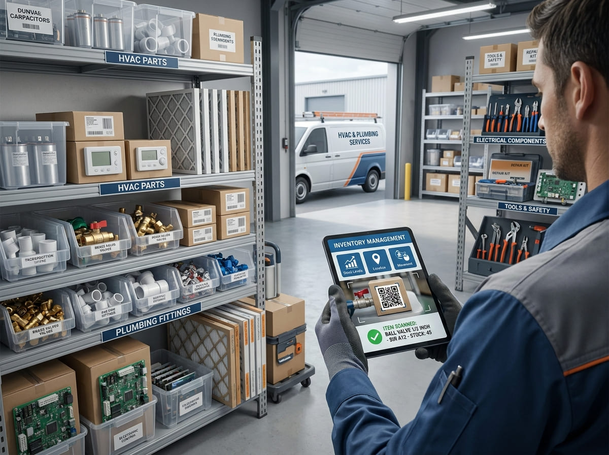 Managing HVAC and Plumbing Inventory: Best Practices and Solutions