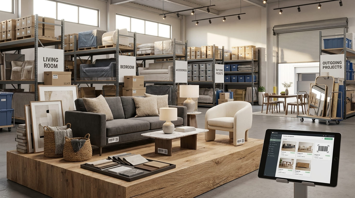 Interior Design and Staging: Managing Inventory for Creative Projects