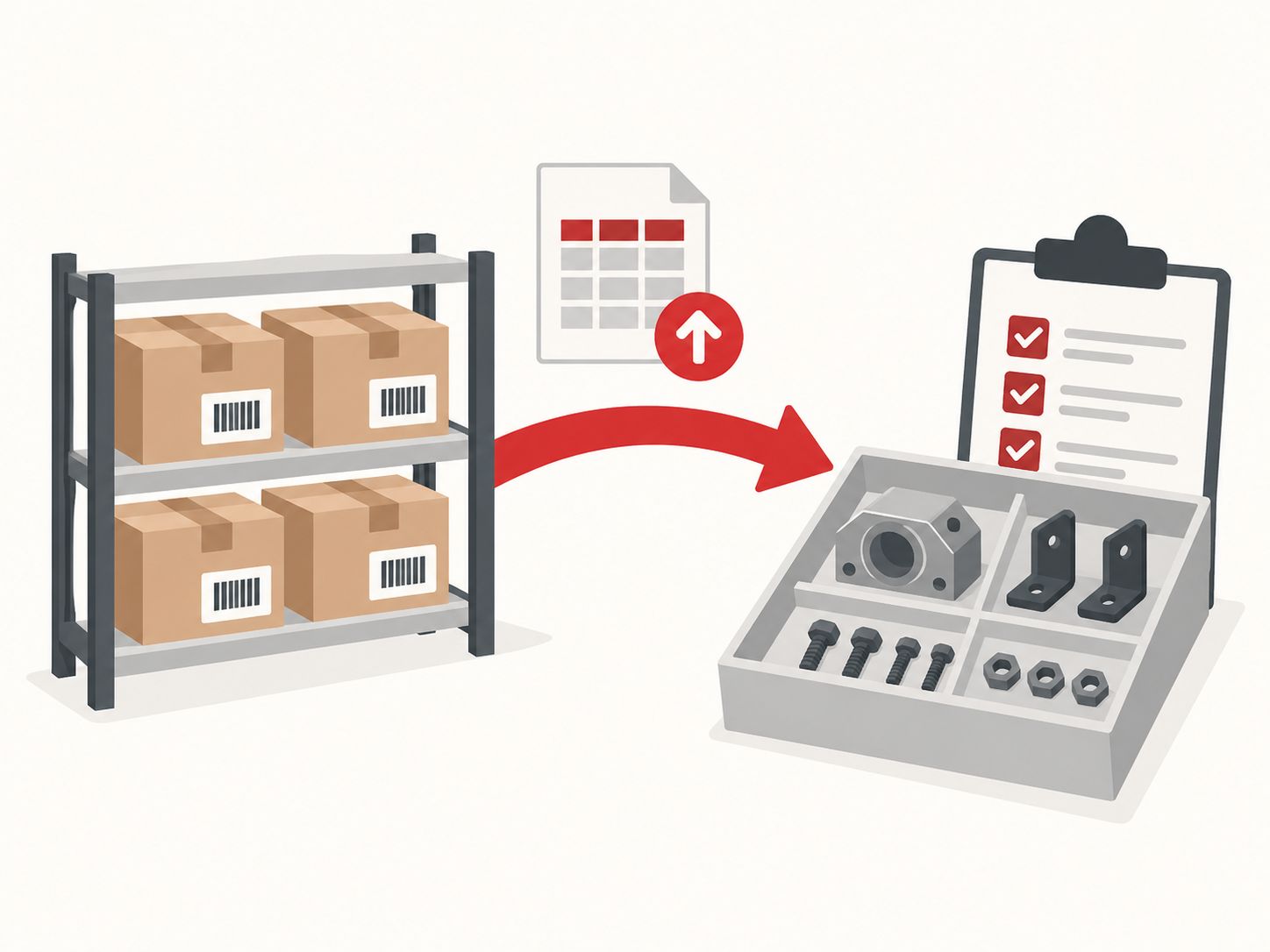 Bulk Inventory Transfers for BOMs and Work Orders