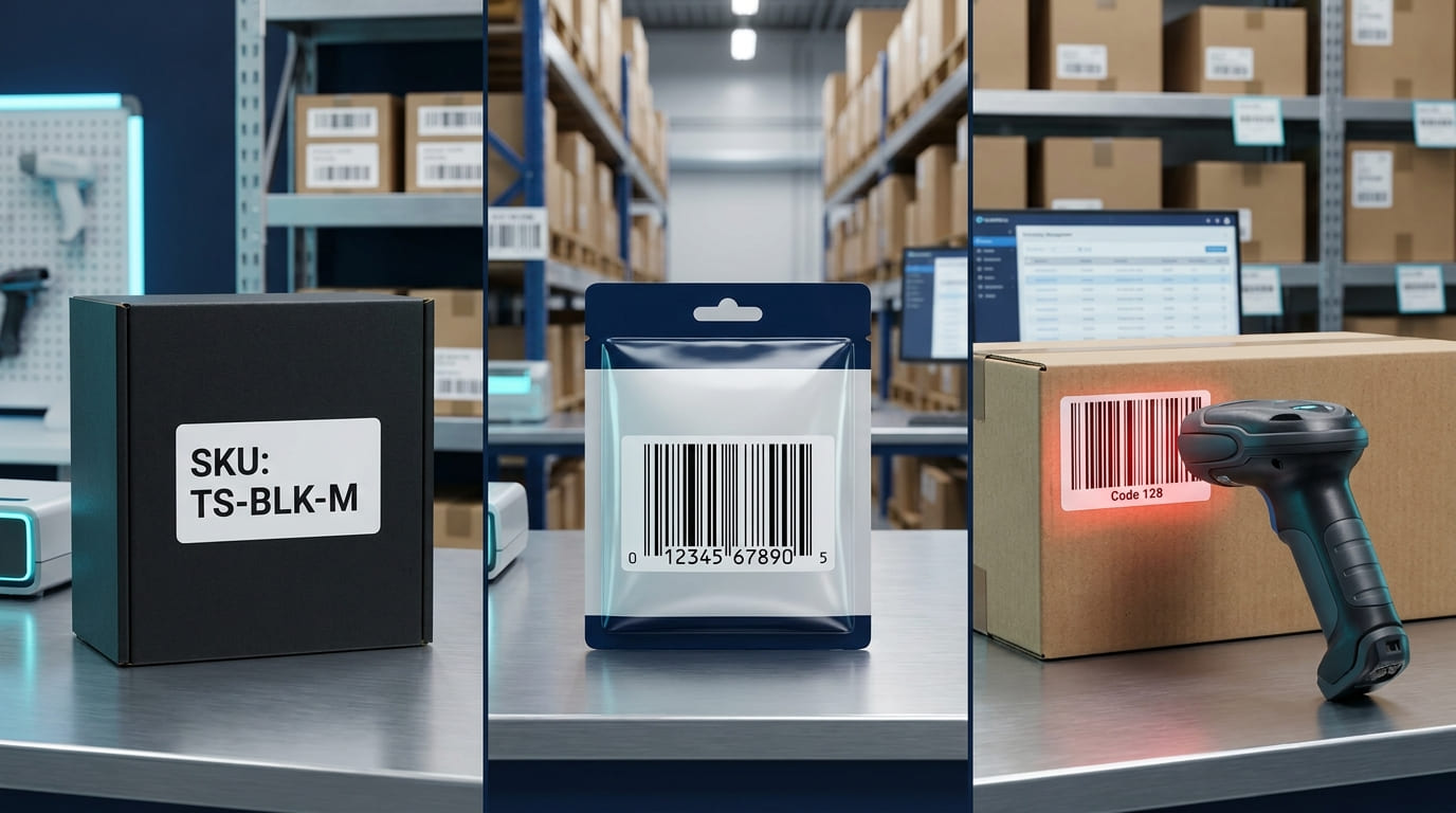 SKU vs. UPC vs. Barcode: What’s the Difference?